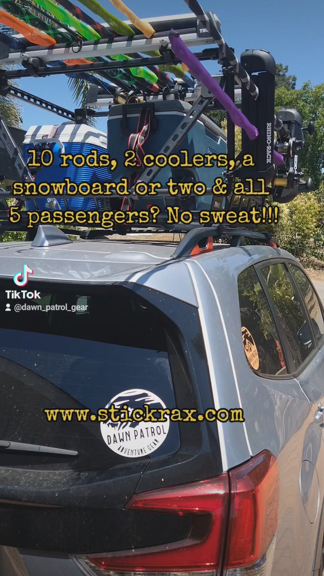 Stick Rax, Roof Racks